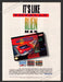 1994 Print Advertisement Top Gear 3000 Super Nintento Video Game Ad.