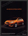 Toyota Matrix Orange Car 2000s Print Advertisement Ad 2008 Fetch the Paper!