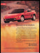 Toyota MR2 Car 1990s Print Advertisement Ad 1991 Red Turbo Fetch the Paper!