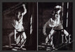 TSE 2000s Print Advertisement (2 pages) 2007 Fashion Legs Bending Model Fetch the Paper!