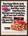 1985 Tyco Super Blocks Print Advertisement Ad