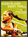 2001 U.S. Open Tennis Anna Kournikova Print Advertisement Ad.