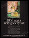 Usher's Green Stripe Scotch Whisky 1970s Print Advertisement Ad 1972 Bottles Fetch the Paper!