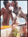 Valentino Clothing 2000s Print Advertisement Ad 2001 Naked Male Model Boat Fetch the Paper!