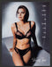 Vanity Fair 1990s Print Advertisement 1992 Lingerie Lace Bra & Panties Model Fetch the Paper!