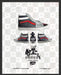 2007 Vans Shoes Logan Real Beandip Art Politics Power Print Advertisement.