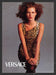 Versace Couture Cheetah Print Kate Moss Model 1990s Print Advertisement Ad 1996 Fetch the Paper!