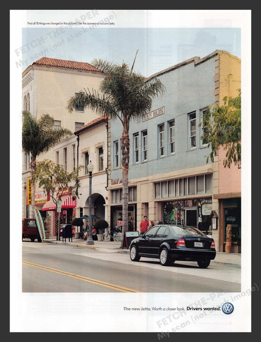 2003 Volkswagen Jetta City Street Print Advertisement Ad