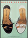 Walter Steiger  Shoes 1990s Print Advertisement Ad 1999 Fetch the Paper!