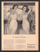 1956 Warnerettes by Warner's Girdles Twins Mail Print Advertisement Ad