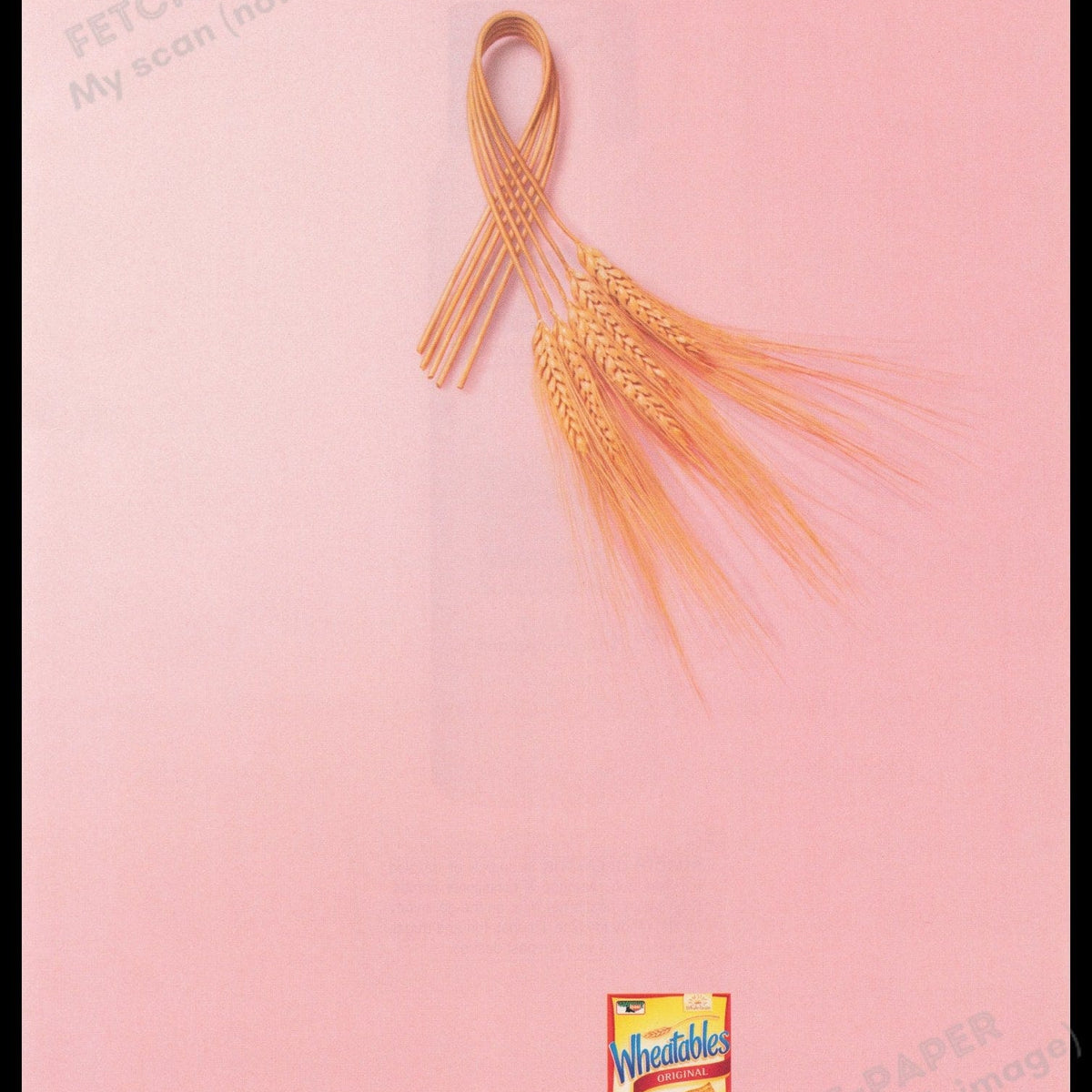 Wheatables Breast Cancer Awareness Ad 2003 - Pink Ribbon Design — Fetch ...