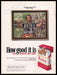 Winston Cigarettes 1970s Print Advertisement Ad 1972 "Fish Story" Fetch the Paper!