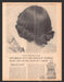 1956 Woodbury Shampoo Half Washed Hair Print Advertisement Ad