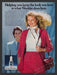 Woolite Christie Brinkley Super Model 1980s Print Advertisement 1981 Fetch the Paper!