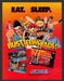 1993 World Heroes "Bust a few heads!" Turtles Video Game Print Advertisement