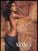 XOXO Jeans 2000s Print Advertisement Ad 2008 Raica Oliveira Model Topless Straw Fetch the Paper!
