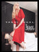 Yansi Fugel 2000's Print Advertisement Ad 2007 Legs Dress Travel Jersey Fetch the Paper!